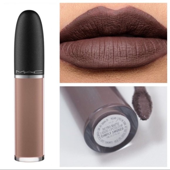 Last One! NIB MAC "SIMPLY SMOKED" Liquid lipstick - Picture 2 of 10